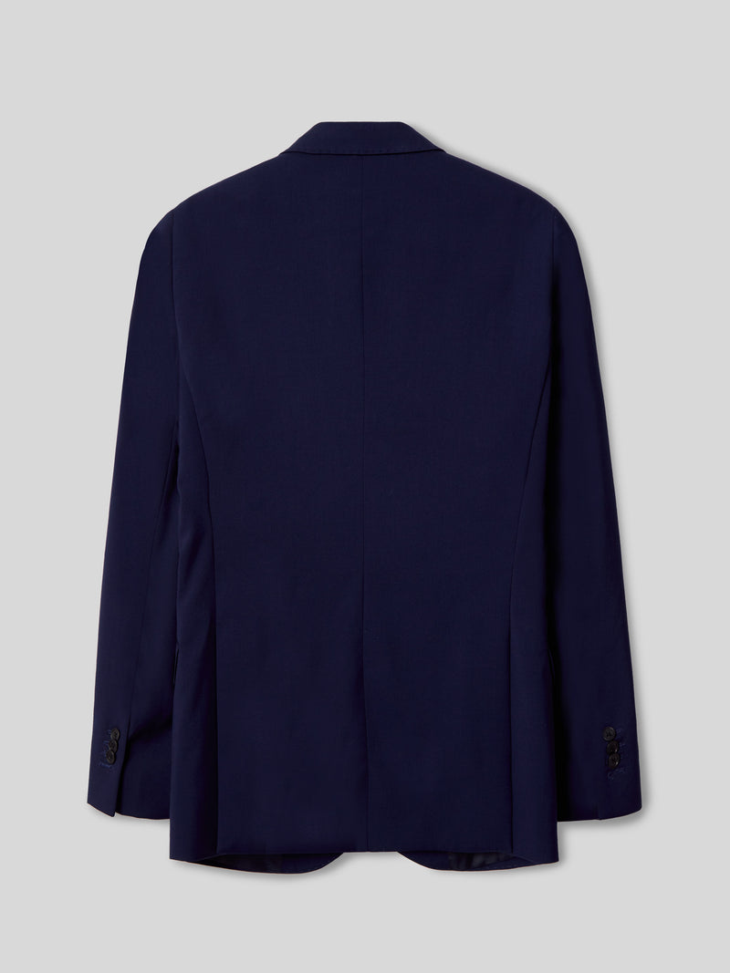 Blazer de fato essential azul médio