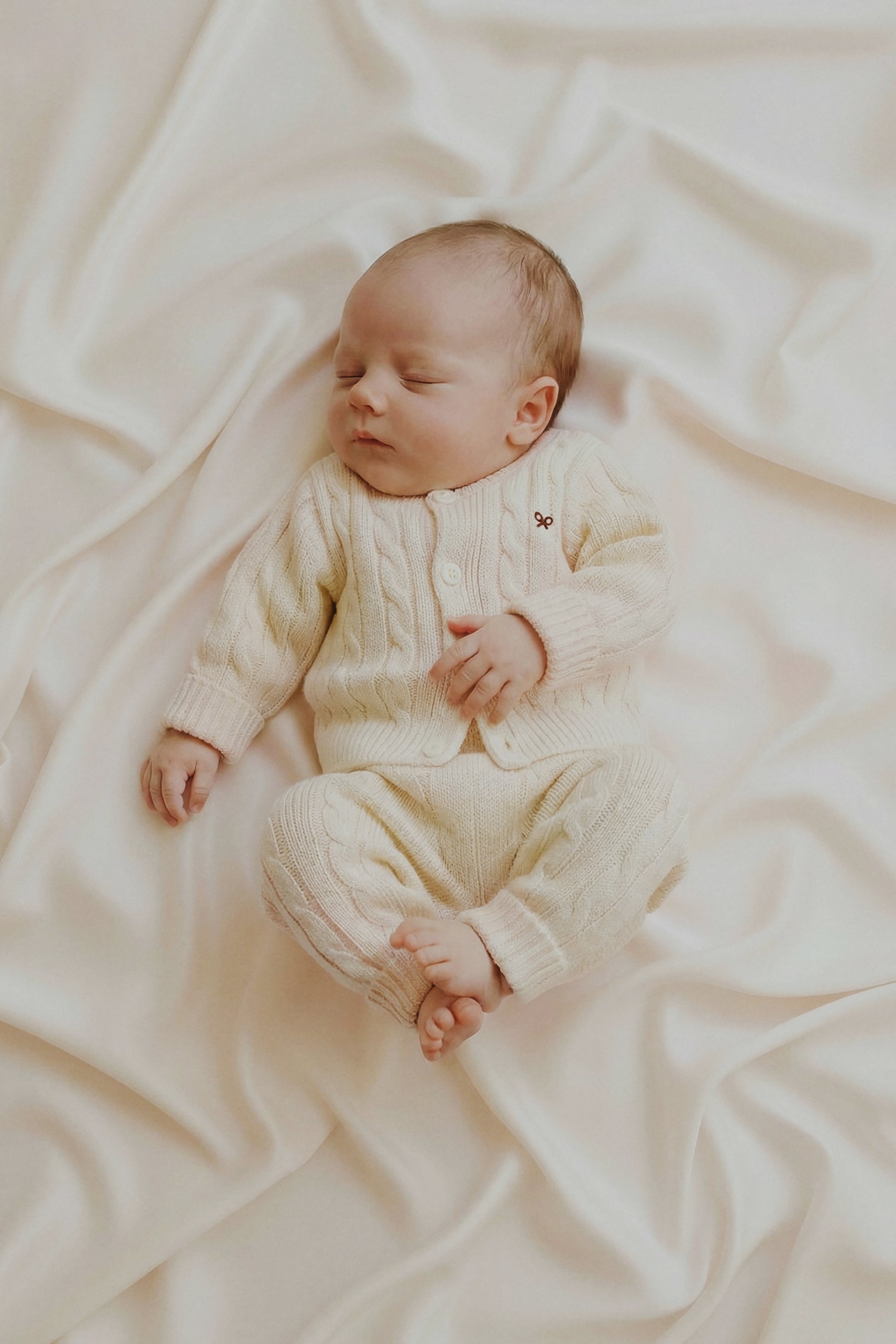 medium beige baby Silbon eight set