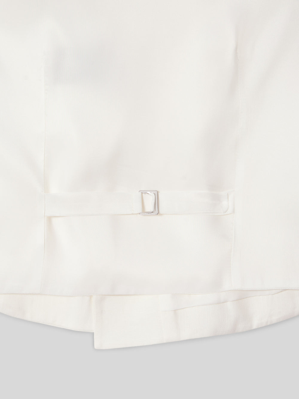 Chaleco chaque clasico blanco roto