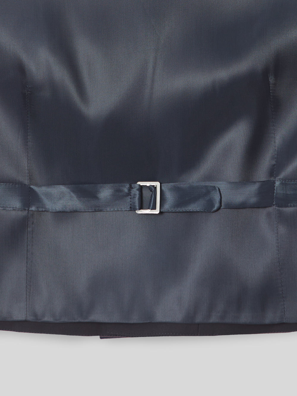 Chaleco vestir stretch cuello redondo azul marino