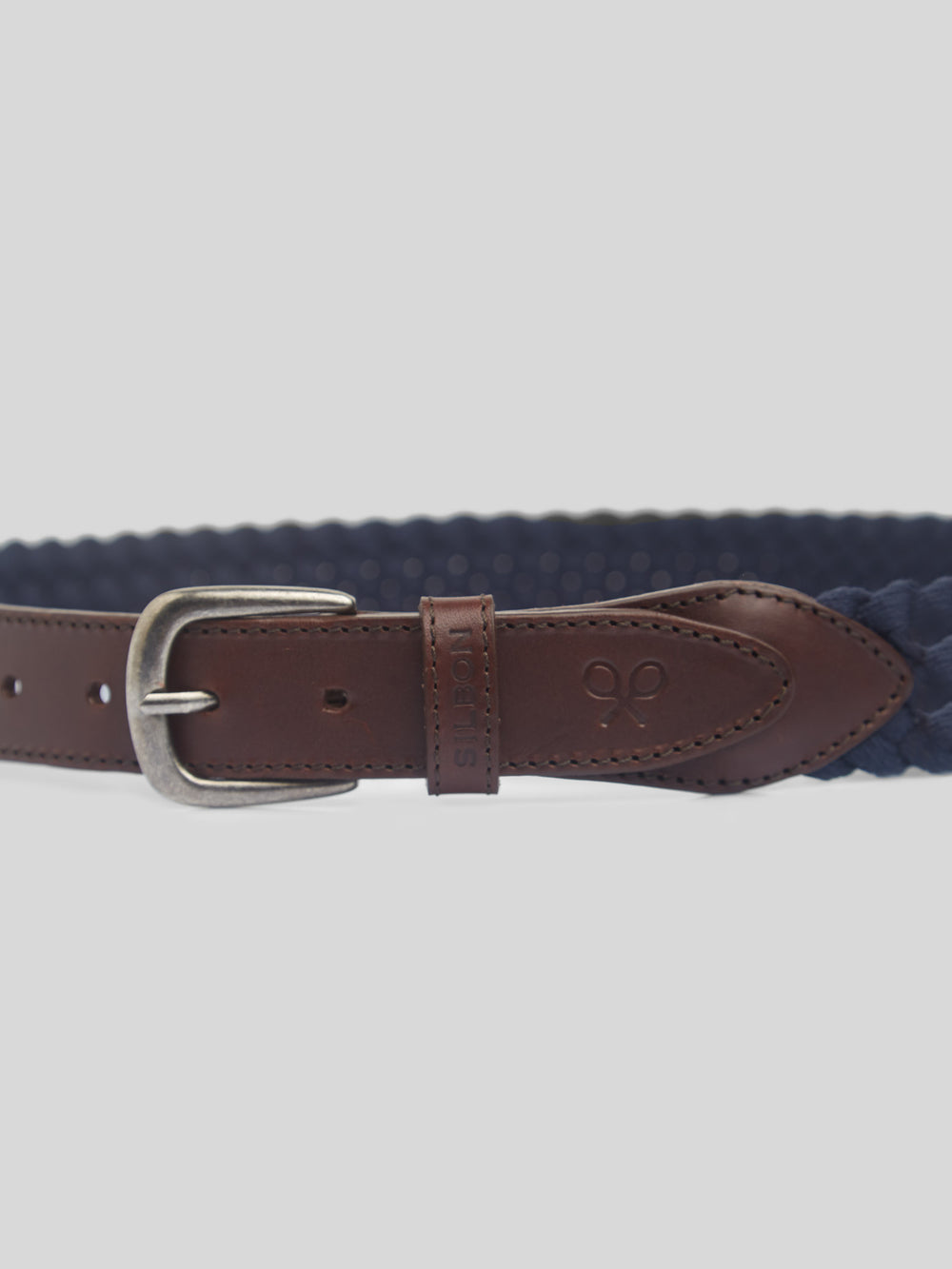 Cinturon trenzado marino