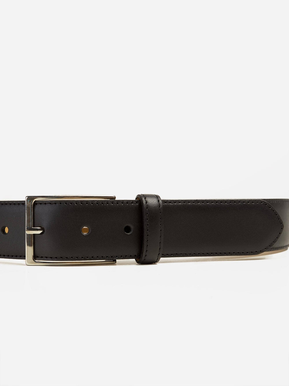 Cinturon vestir piel negro