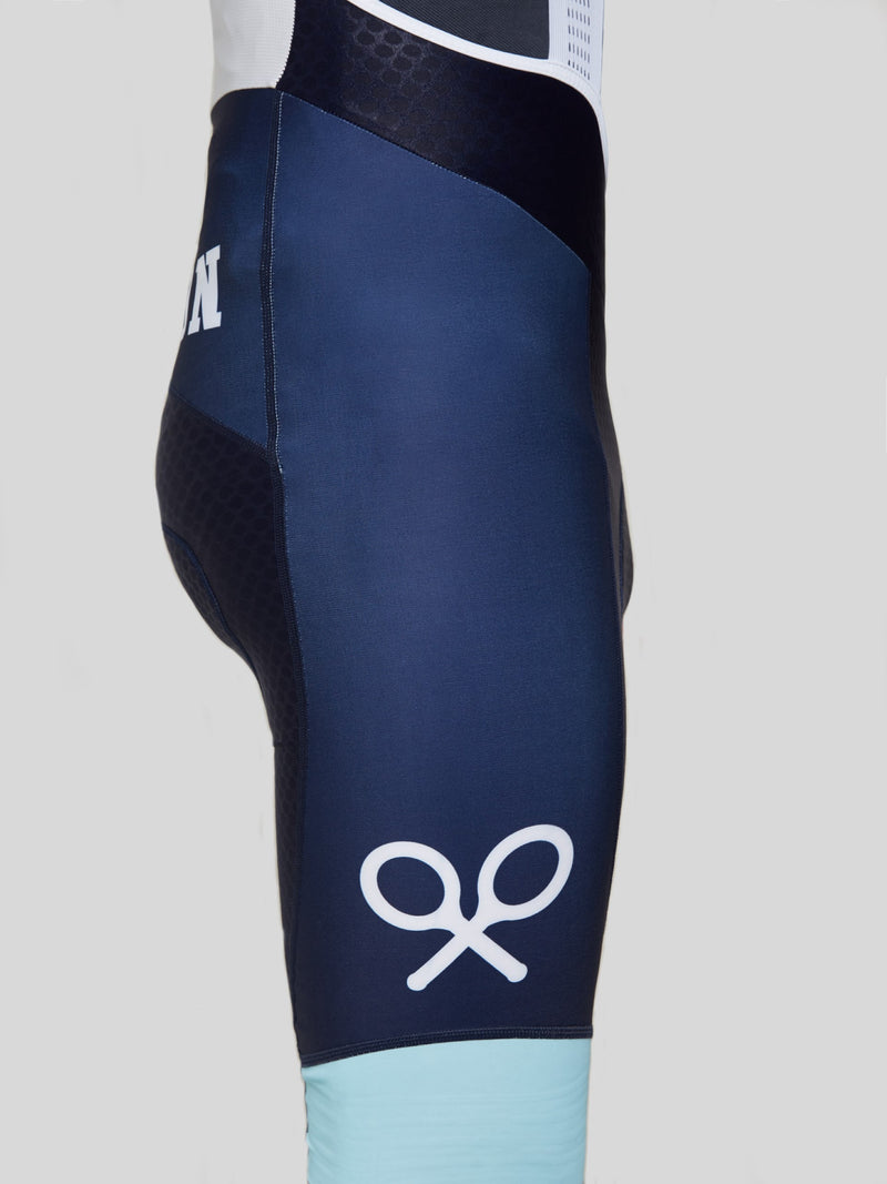 Culotte Silbon bleu marine raquettes