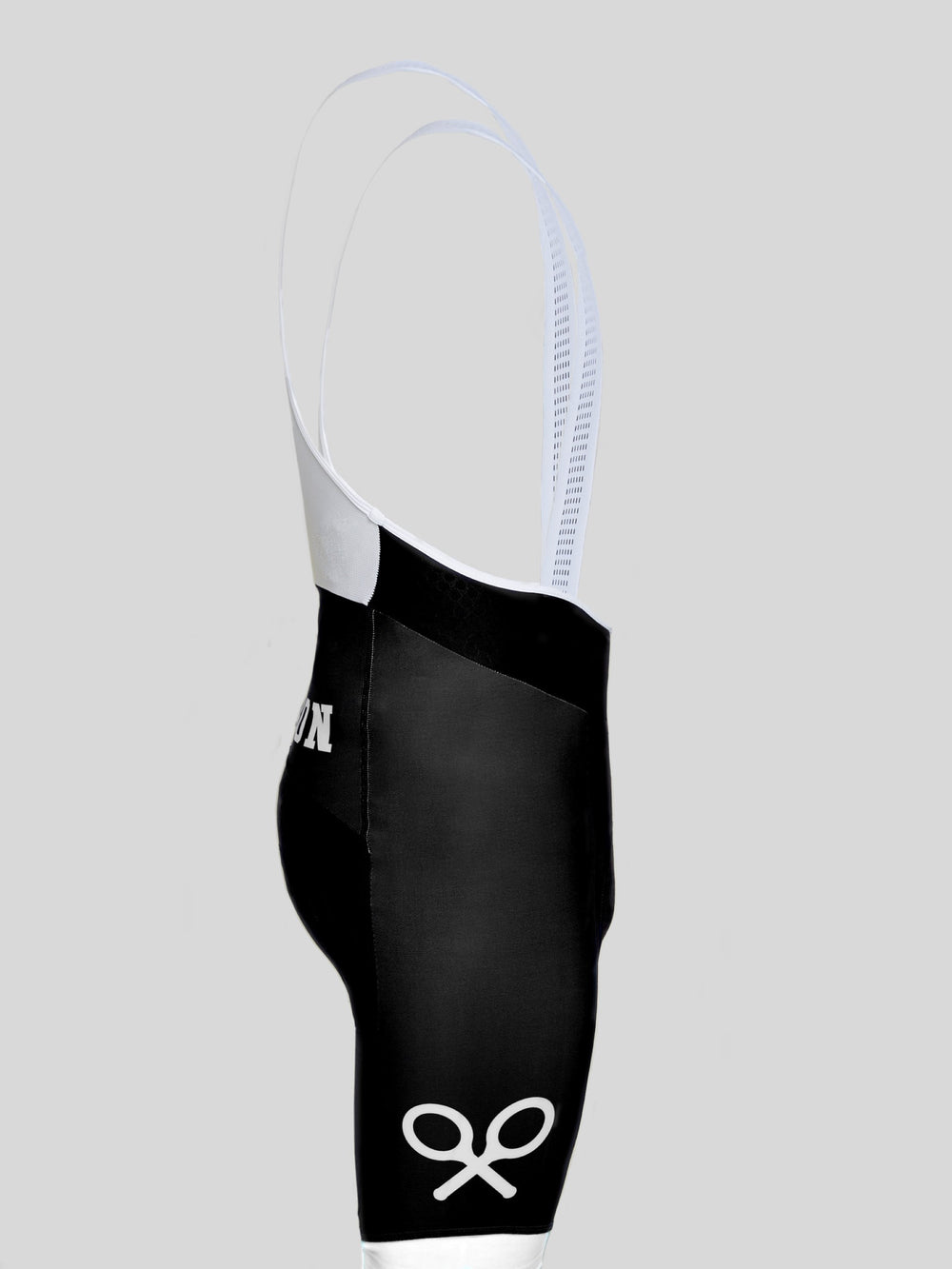 Cuissard à bretelles noir silbon pour raquettes