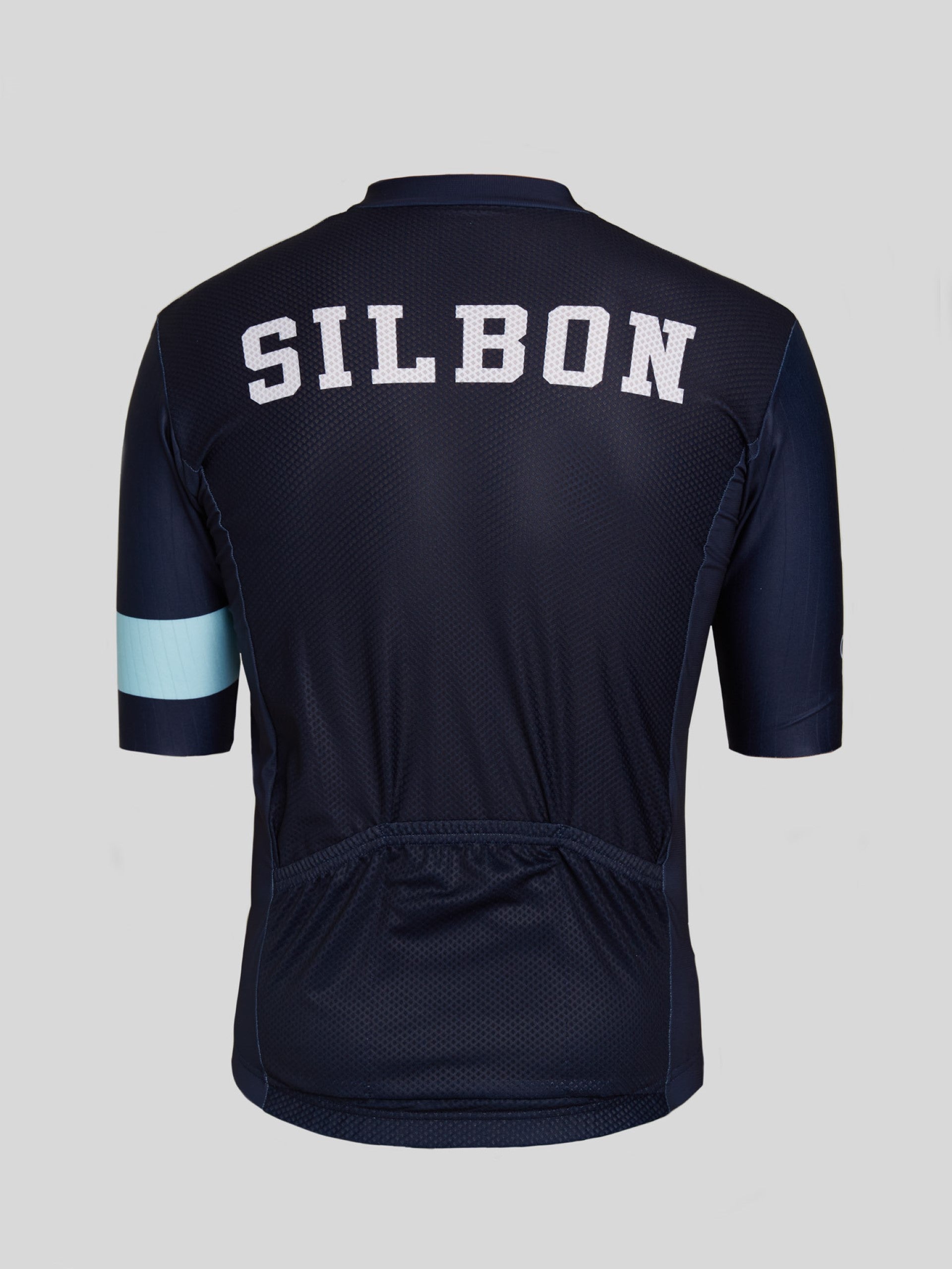 Silbon aquamarine blue jersey