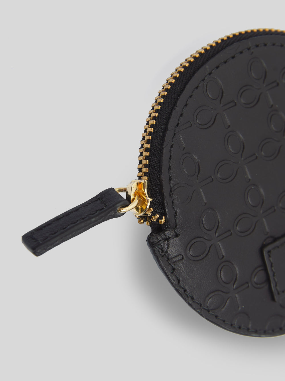Monedero silbon piel negro