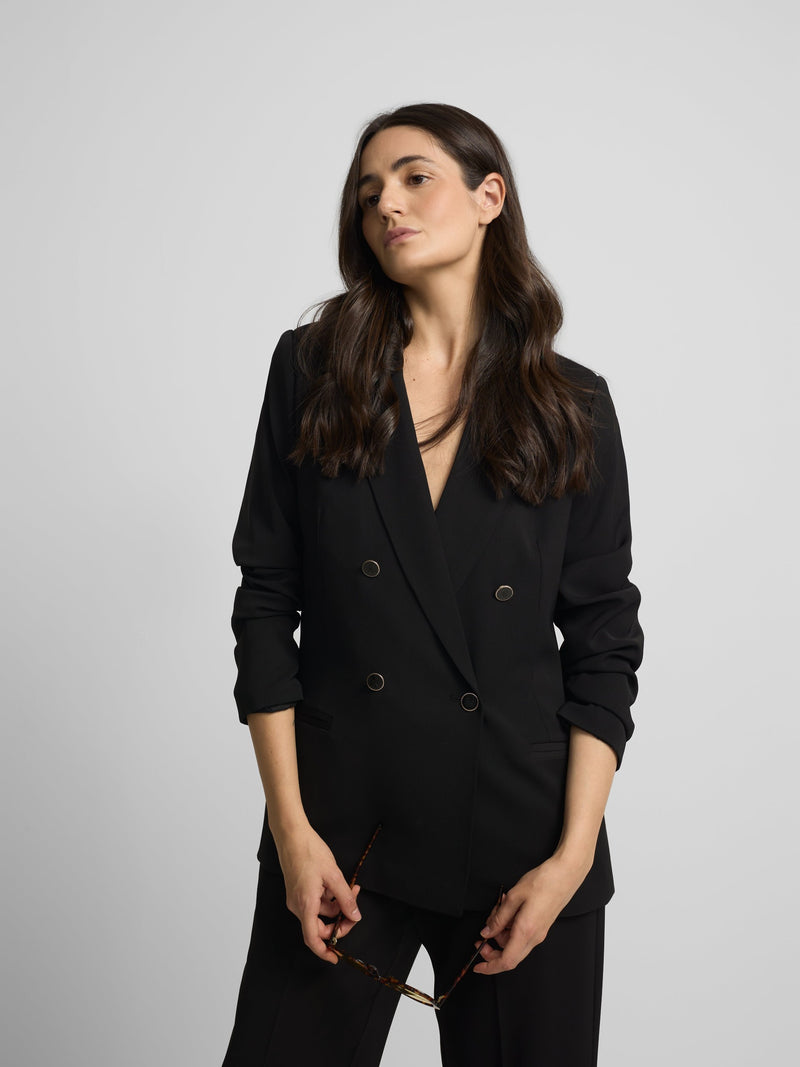 Veste blazer femme classique noire