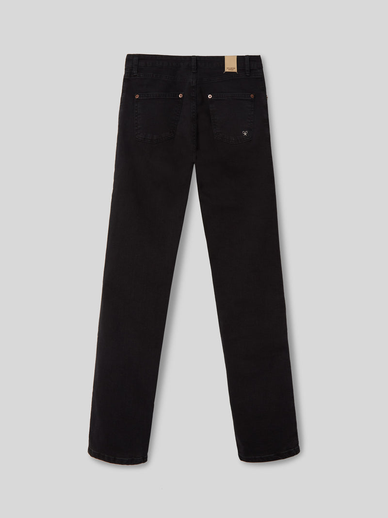 Pantalon woman slim fit negro