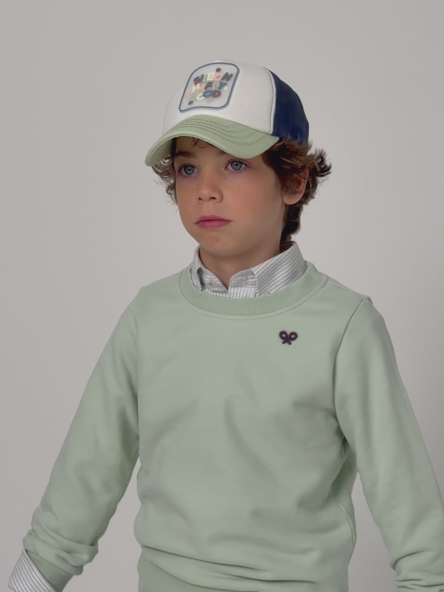 Sudadera kids roar like a dino verde