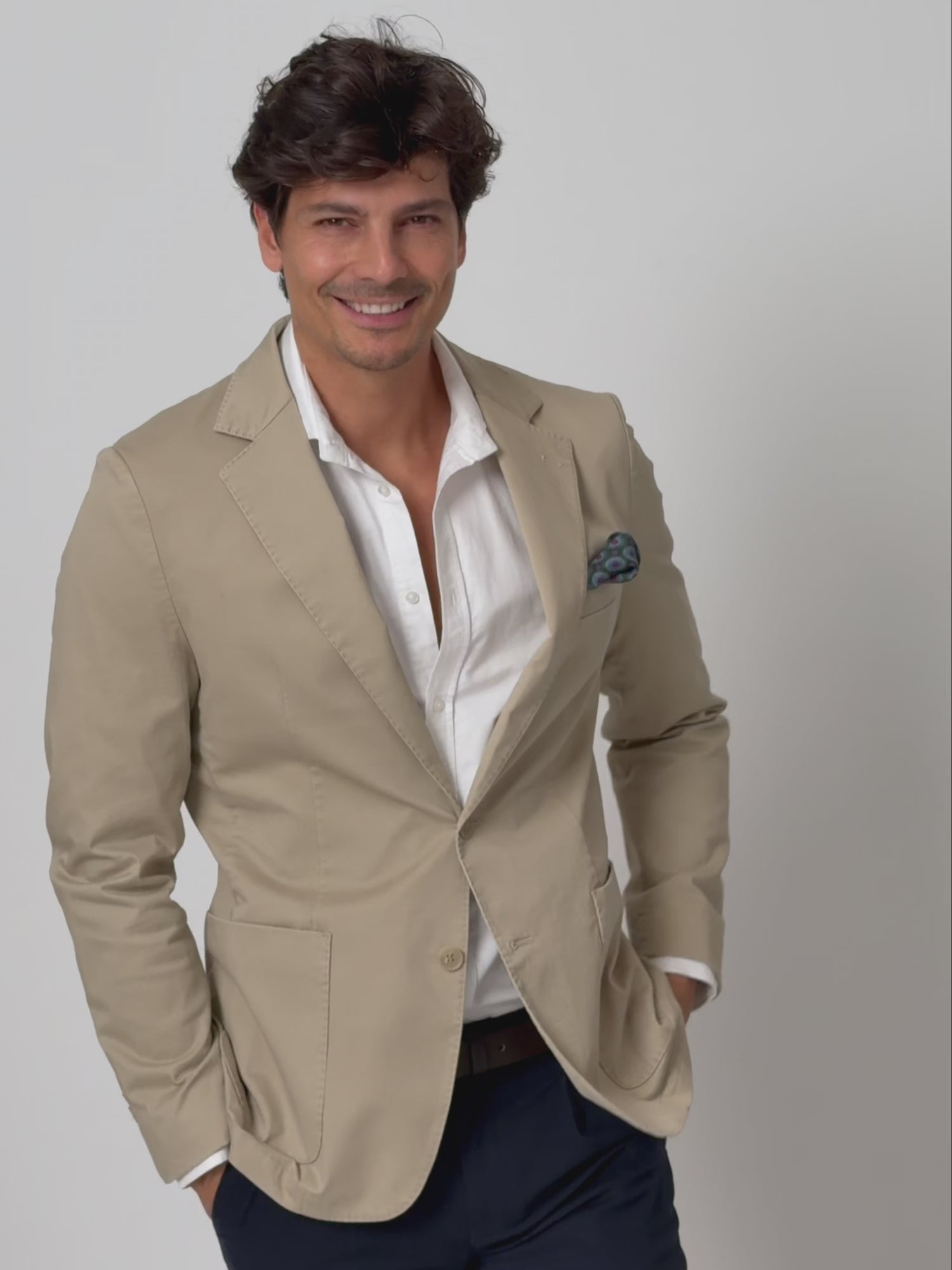 Americana casual beige