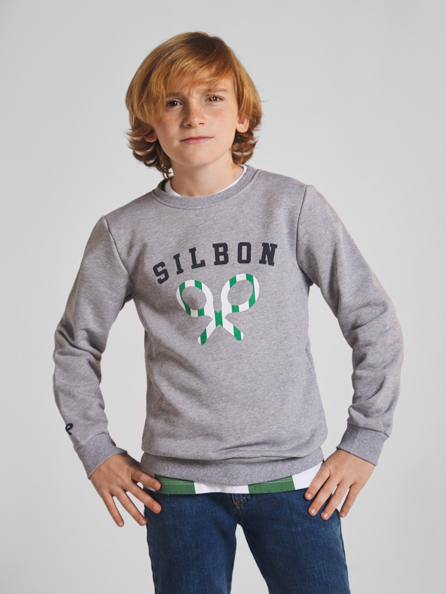 Silbon Niños Sudadera Para Niños SILBON Special Fit Believe